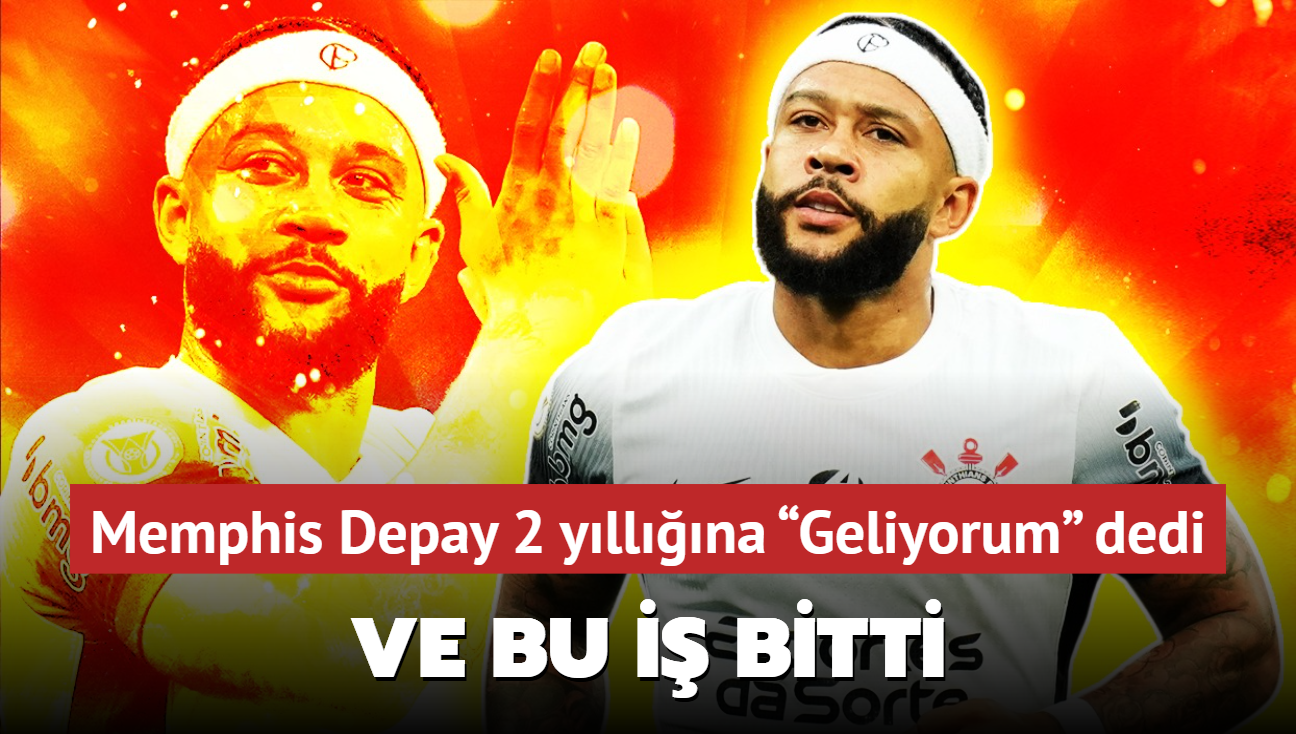 Yln bombas! Memphis Depay 2 yllna Geliyorum dedi: Bu i bitti