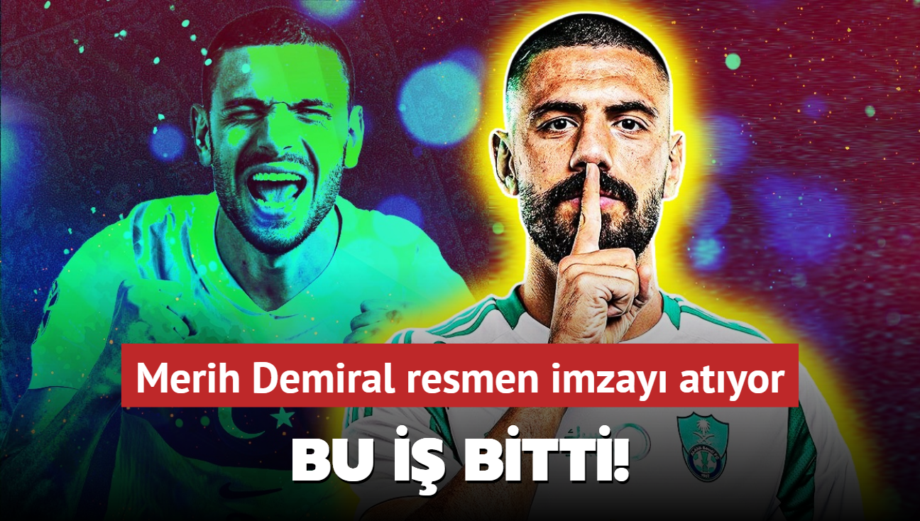 Bu i bitti! Merih Demiral resmen imzay atyor: Sper Lig devine hayrl olsun