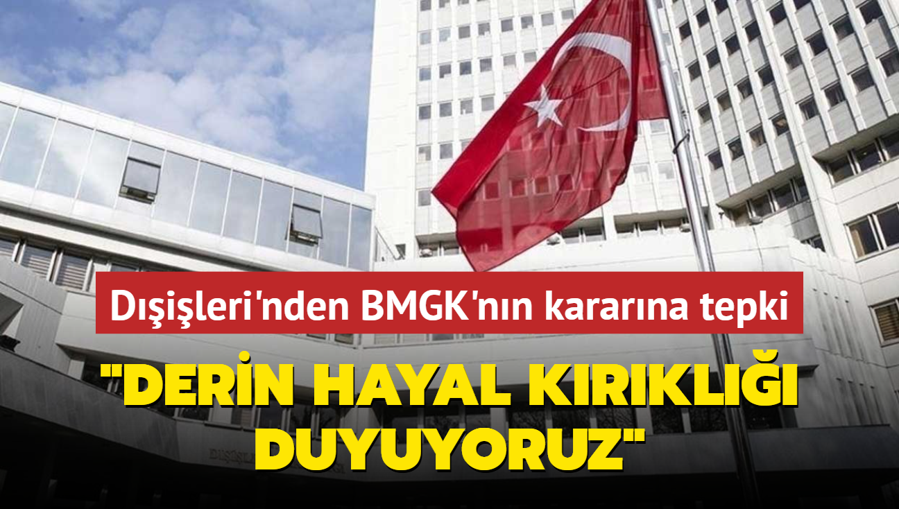 Dileri'nden BMGK'nn kararna tepki... "Derin hayal krkl duyuyoruz"