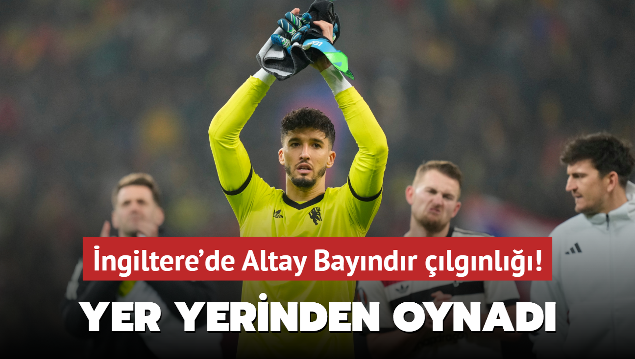 ngiltere'de Altay Bayndr lgnl! Manchester United paylat, yer yerinden oynad