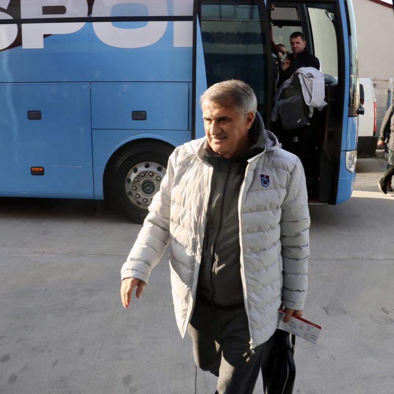 Trabzonspor kafilesi Kayseri'de