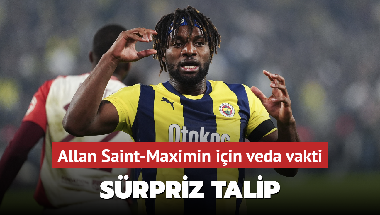 Allan Saint-Maximin Fenerbahe defterini kapatyor! talyan devi harekete geti