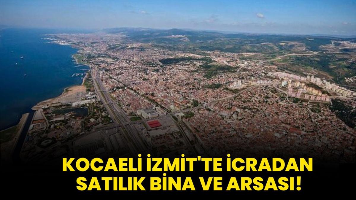 Kocaeli zmit'te icradan satlk bina ve arsas!