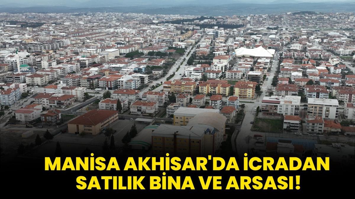 Manisa Akhisar'da icradan satlk bina ve arsas!