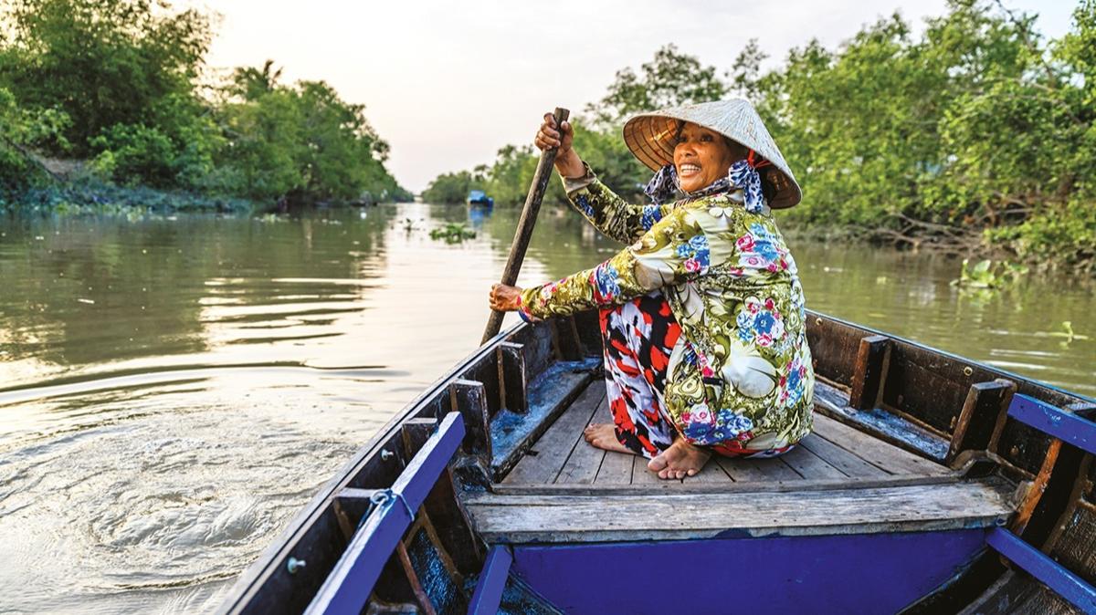 Mekong boyunca srkleyici bir keif!