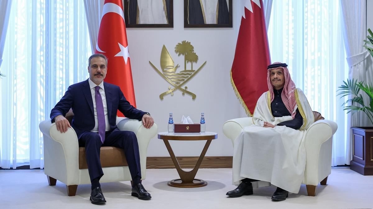 Bakan Fidan, Katar Babakan El Sani ile grt