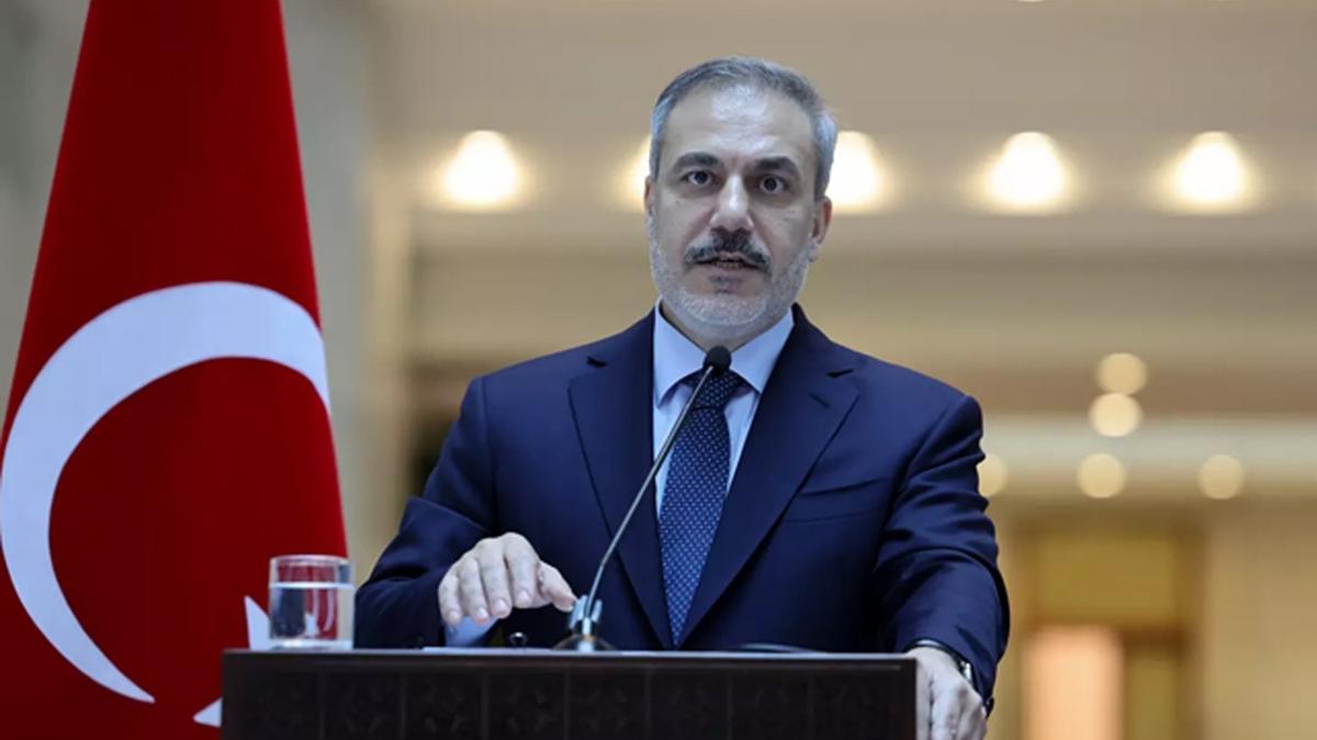 Bakan Fidan'dan Suriye mesaj: Blgede terre yer yok