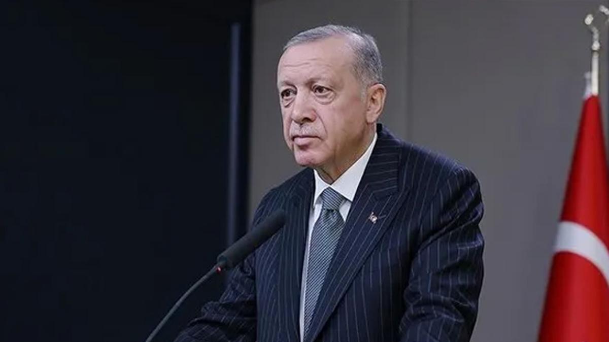 Bakan Erdoan'dan Etem alkan iin taziye mesaj: Vefat haberini zntyle aldk