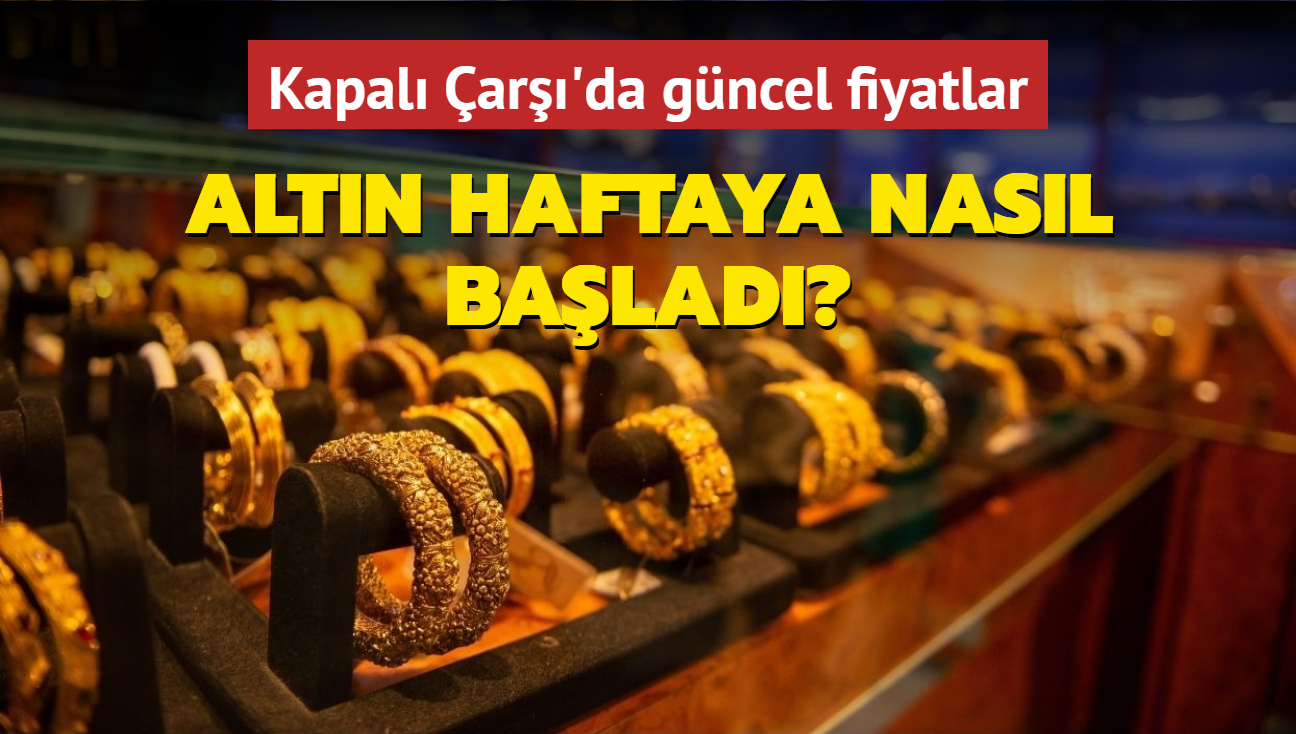 Altn fiyatlar ne kadar" Gram altn ka lira" te Kapal ar'da 2 ubat 2025 gncel altn kuru fiyatlar (CANLI)