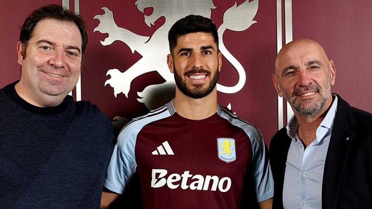 Marco Asensio, resmen Aston Villa'da