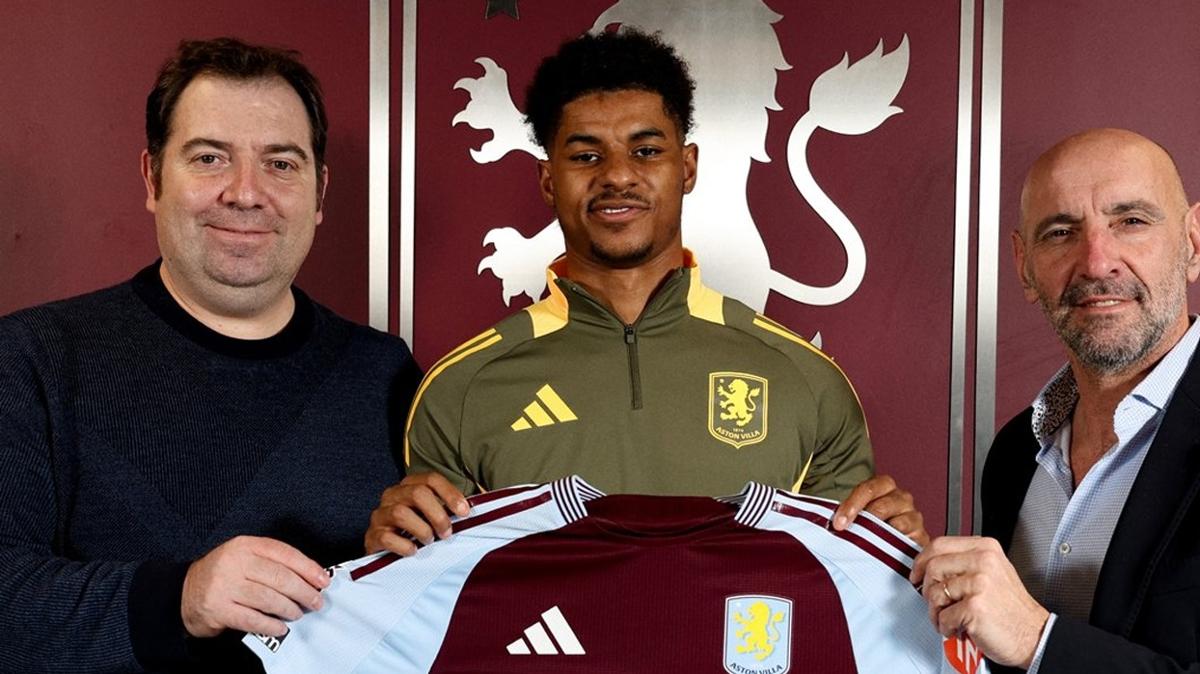 Marcus Rashford, Aston Villa'da!