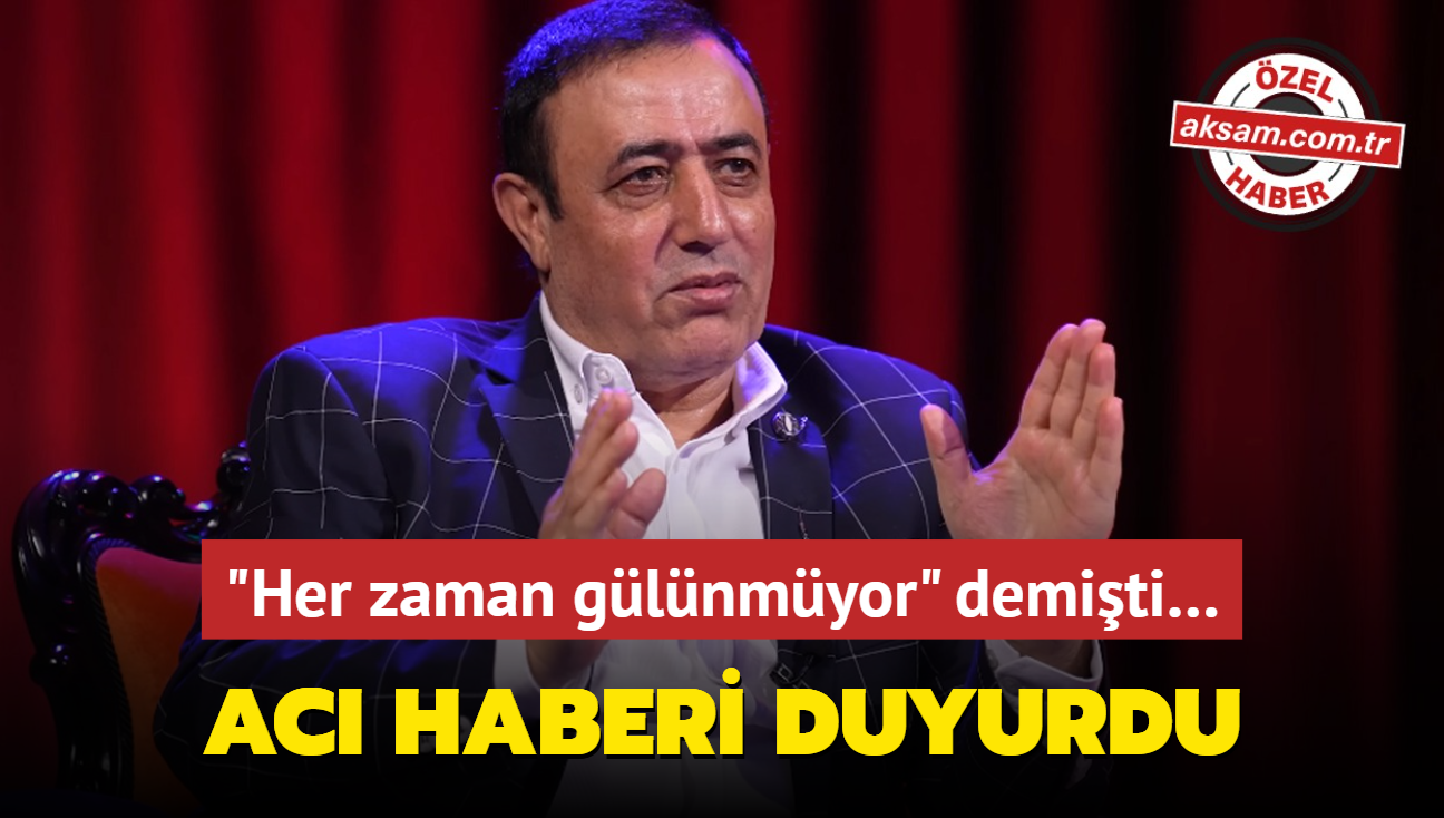 Mahmut Tuncer ac haberi duyurdu! Her zaman glnmyor' demiti