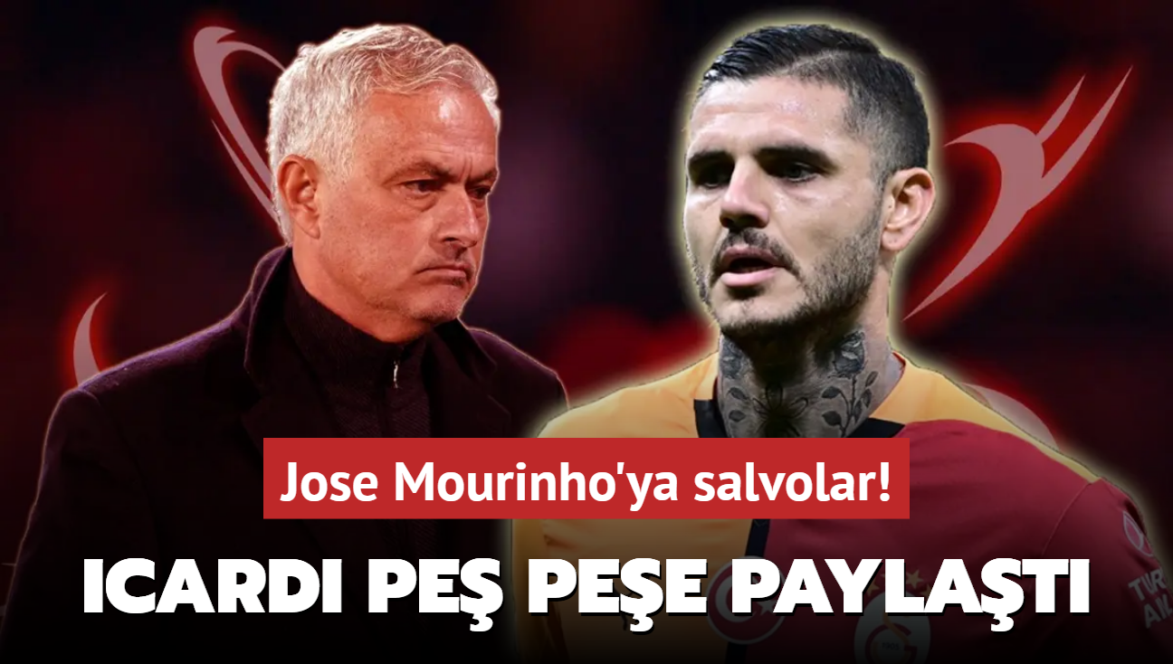 Mauro Icardi pe pee paylat! Jose Mourinho'ya salvolar