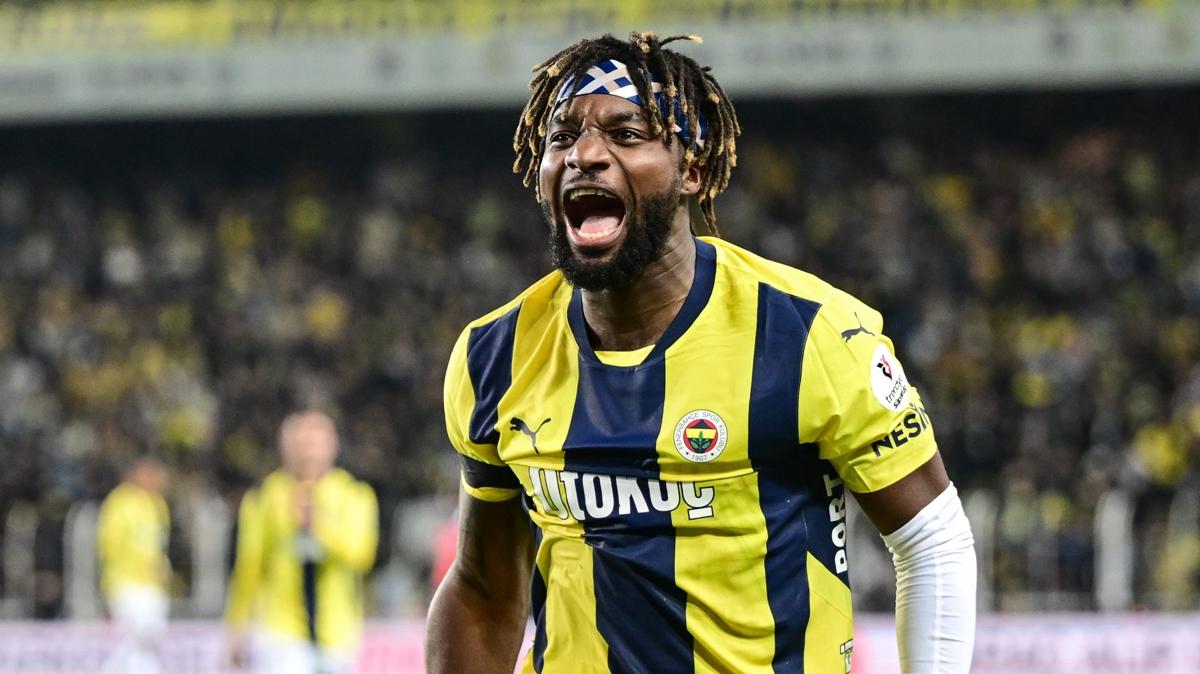 Allan Saint-Maximin'den Fenerbahe taraftarna teekkr mesaj