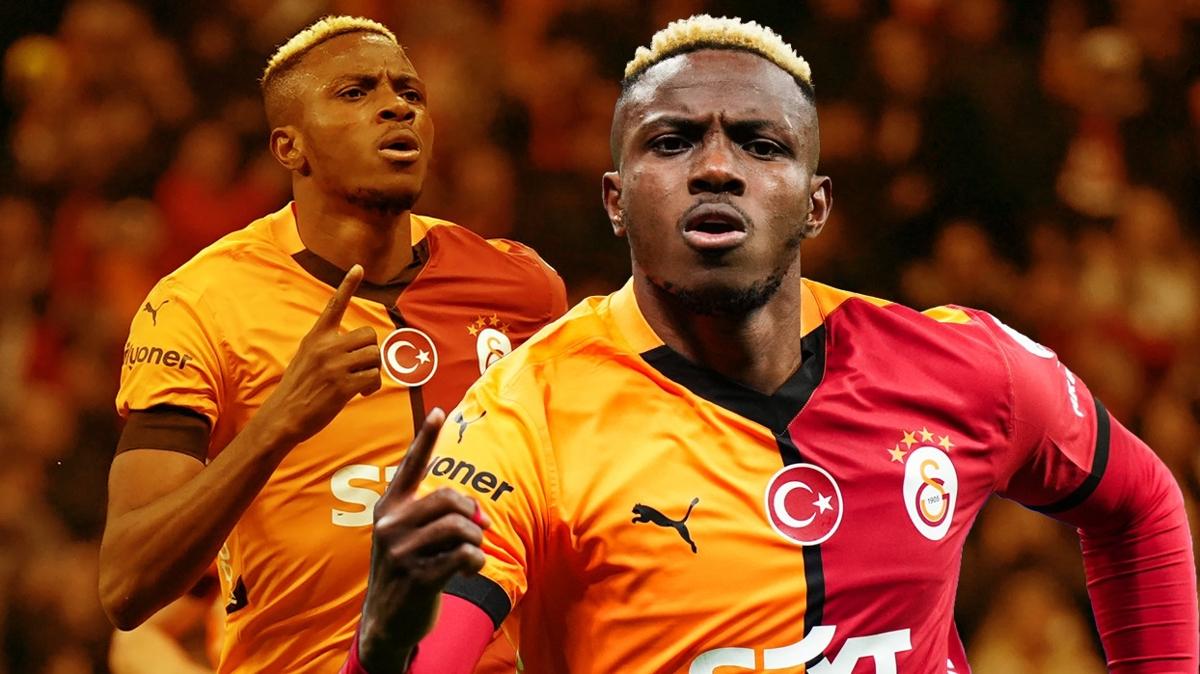 Eski Galatasarayldan Victor Osimhen'e vg dolu szler