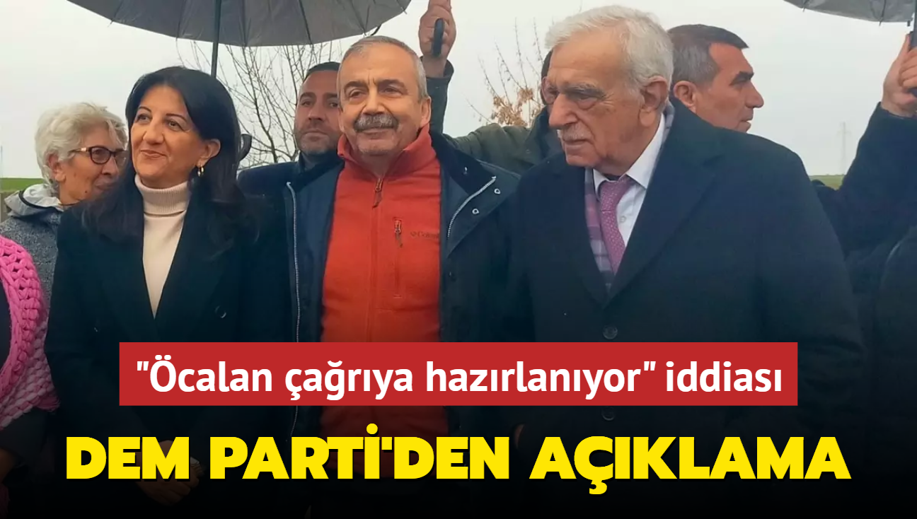 "calan arya hazrlanyor" iddias... DEM'li Bakrhan'dan aklama