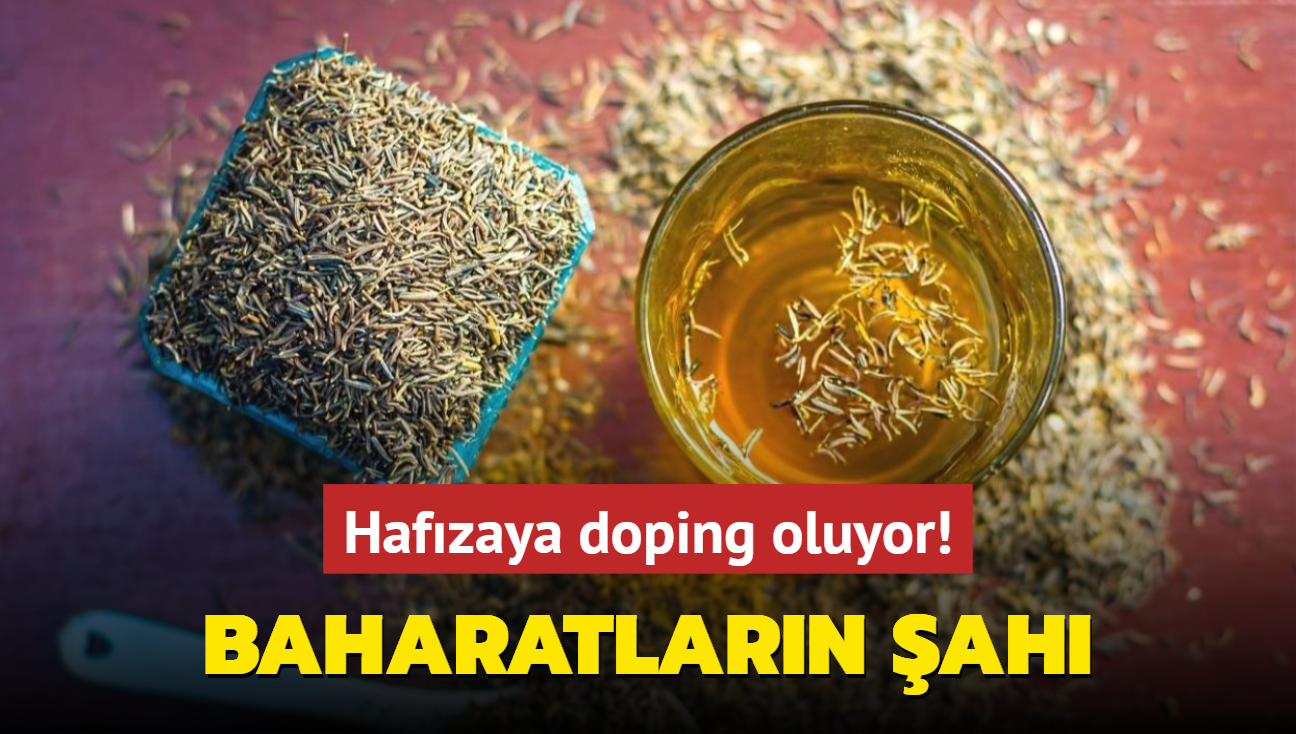 Baharatlarn ah hafzaya doping oluyor! Beynin gdas, unutkanl nlyor