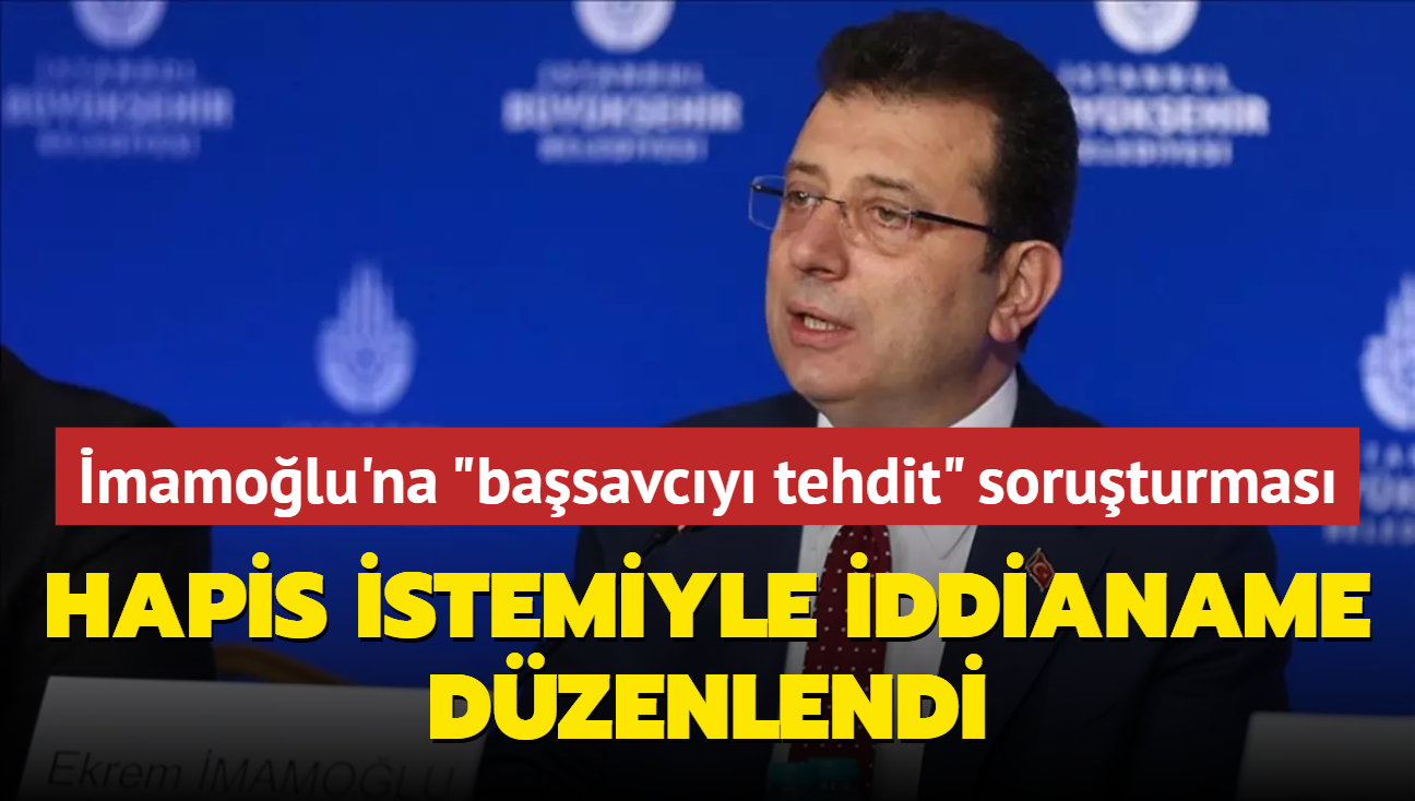 BB Bakan mamolu'na "basavcy tehdit" soruturmas... Hapis istemiyle iddianame dzenlendi