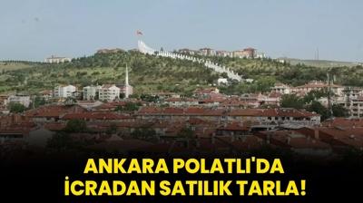 Ankara Polatl'da icradan satlk tarla!