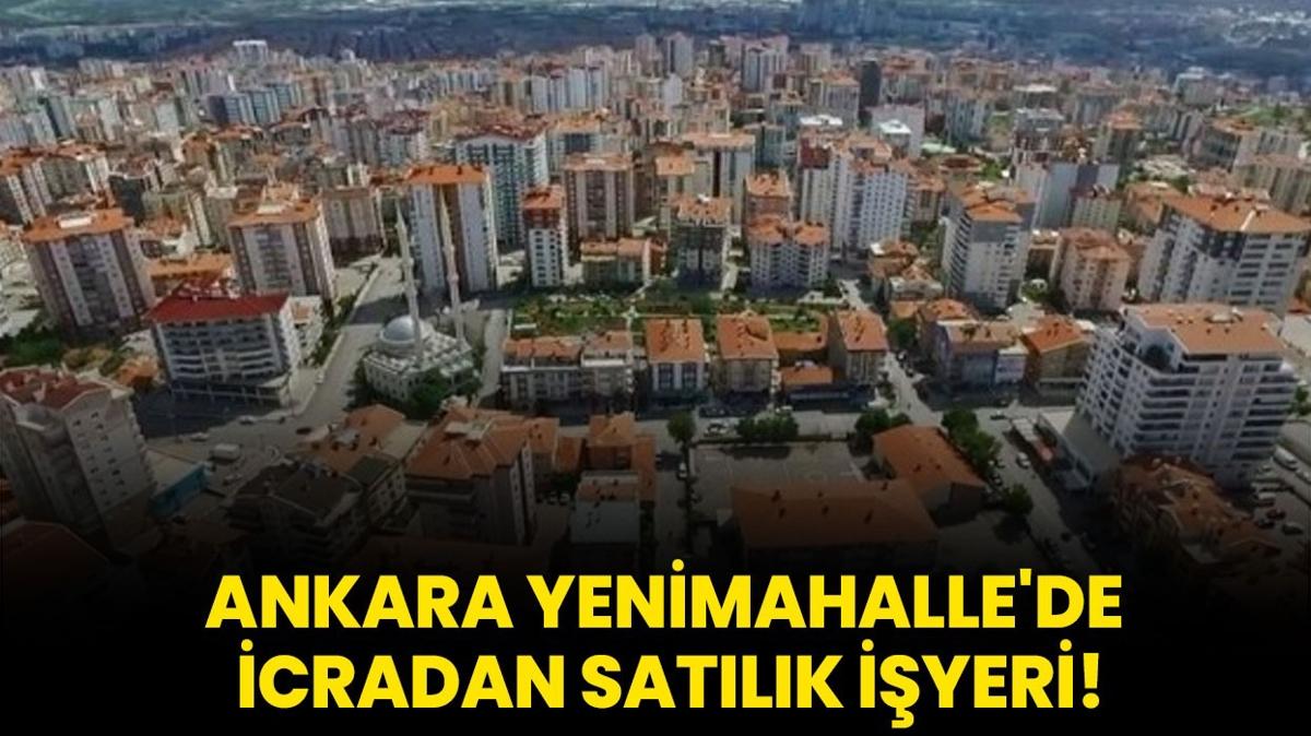 Ankara Yenimahalle'de icradan satlk iyeri!