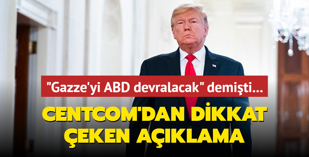 'Gazze'yi ABD devralacak' demiti... Savunma yetkililerinden dikkat eken aklama