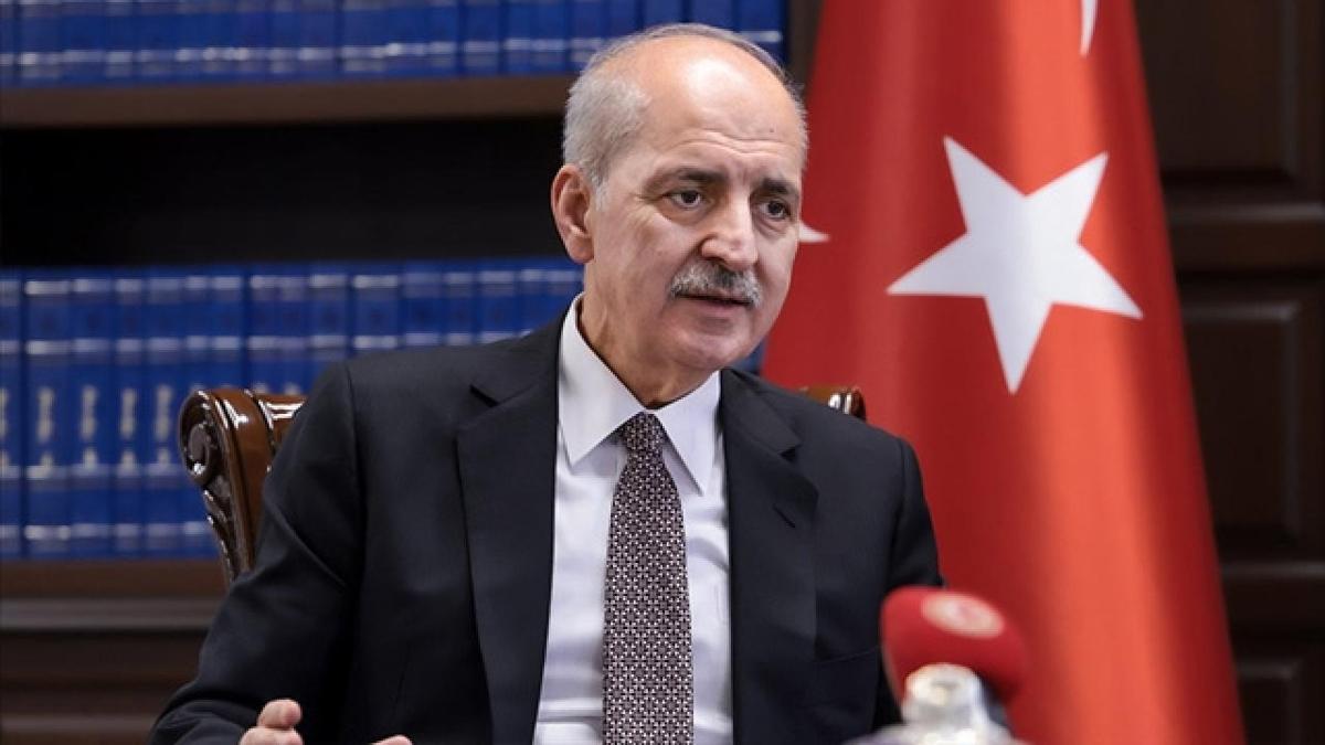 TBMM Bakan Kurtulmu'tan Trump'n planna tepki: Bir hayalden ibaret