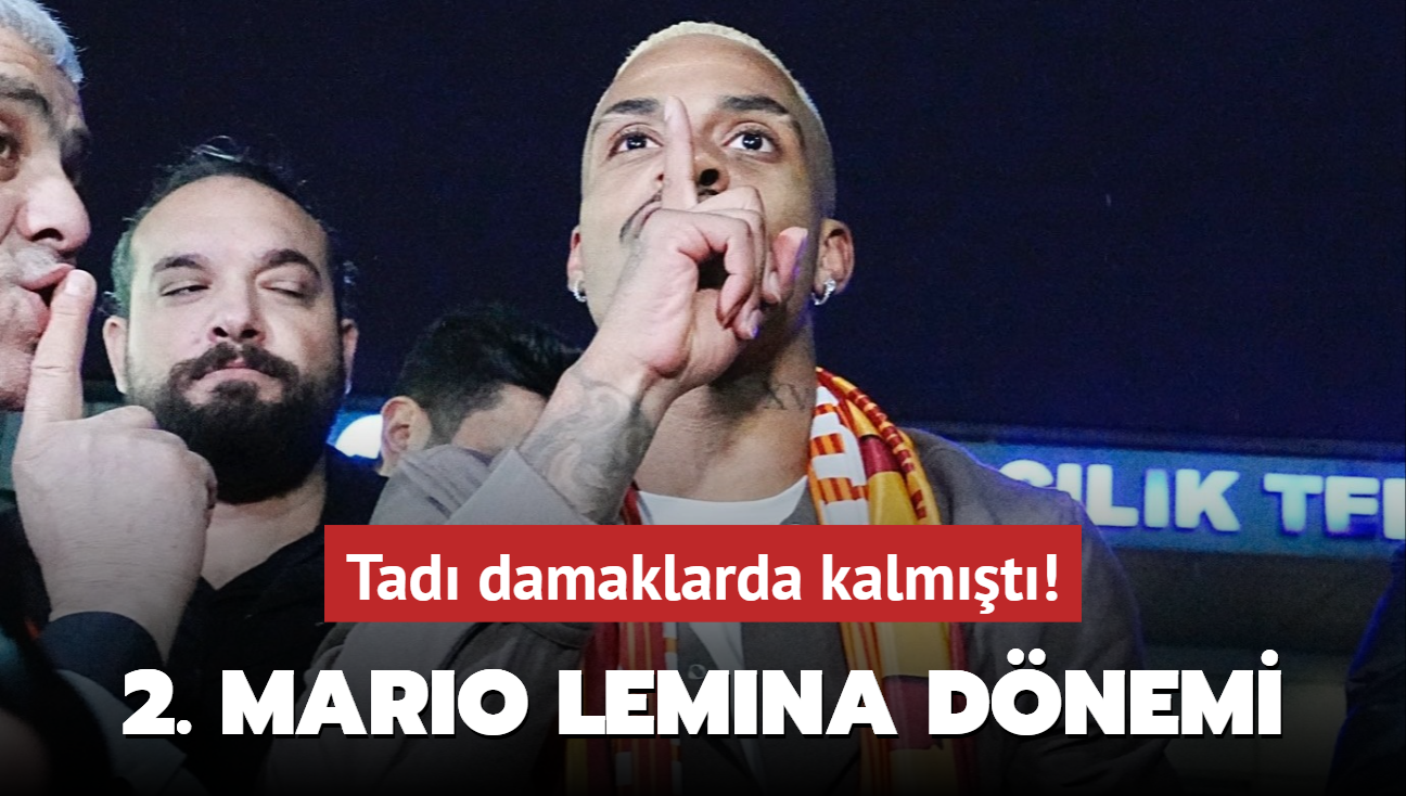 Tad damaklarda kalmt! Galatasaray'da 2. Mario Lemina dnemi