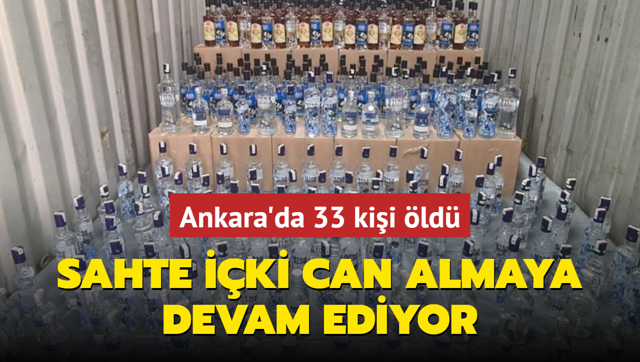 Ankara'da sahte iki skandal: 33 kii ld