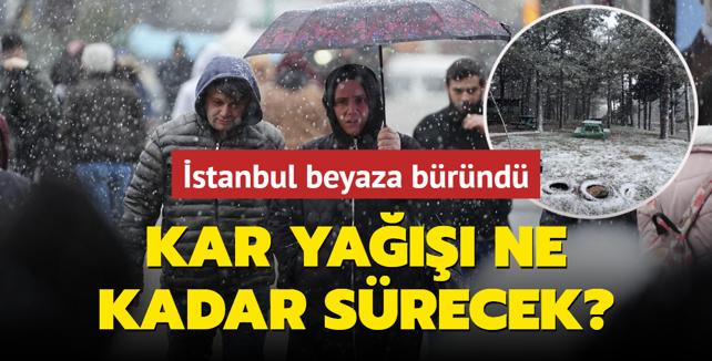 stanbul beyaza brnd... Kar ya ne kadar srecek?