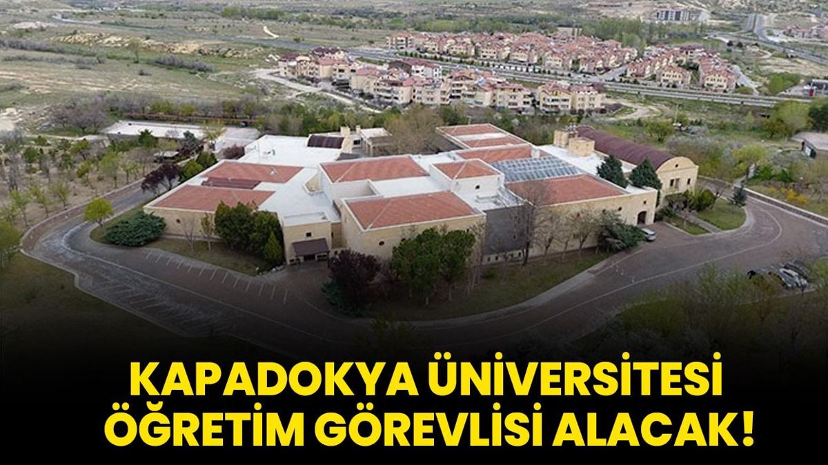 Kapadokya niversitesi retim Grevlisi alacak!