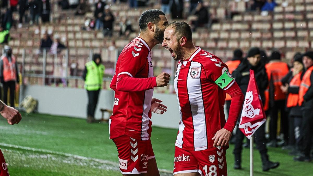 Samsunspor, Hatayspor engelini 2 golle geti