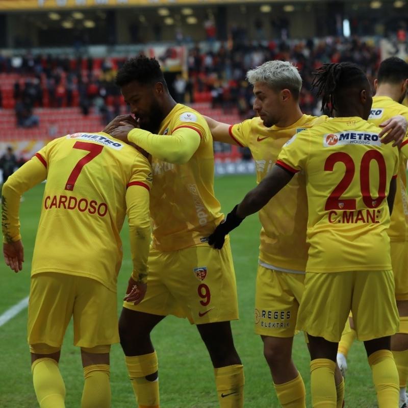 5 goll mata kazanan taraf Kayserispor oldu!