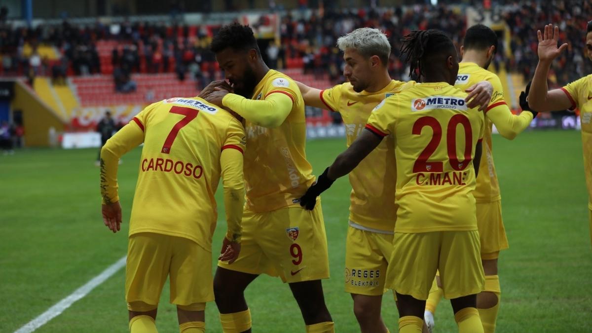 5 goll mata kazanan taraf Kayserispor oldu!