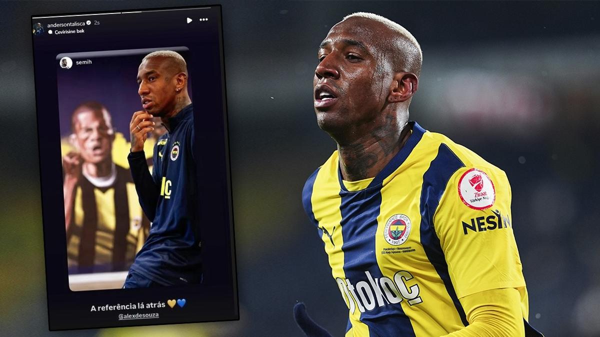 Anderson Talisca'da paylam! "Referans: Alex"