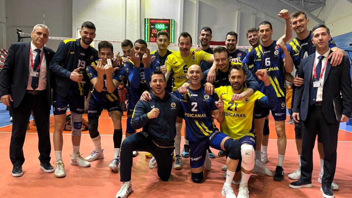 Fenerbahe Medicana deplasmanda rahat kazand