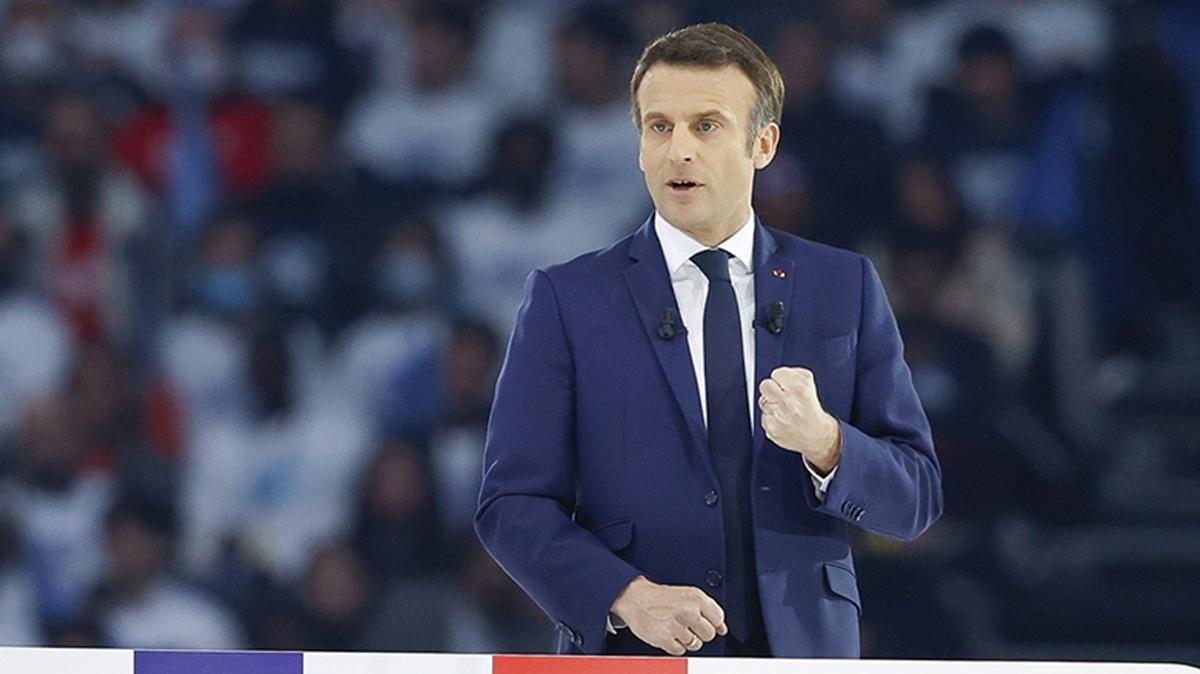 Grmenin ardndan aklad: Macron'dan Trkiye mesaj