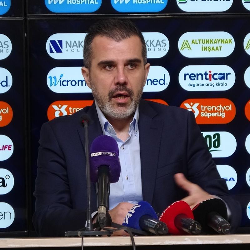 Adana Demirspor Teknik Direkt�r� Mustafa Alper Avc�: Karar� ba�kan ald�