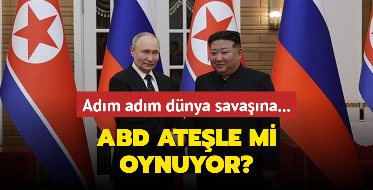 Adm adm dnya savana... ABD atele mi oynuyor?