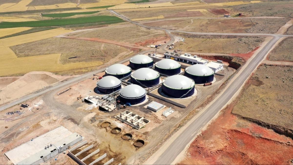 Beydeirmeni Biyogaz Tesisi'nde 19 milyon kilovatsaat elektrik retildi