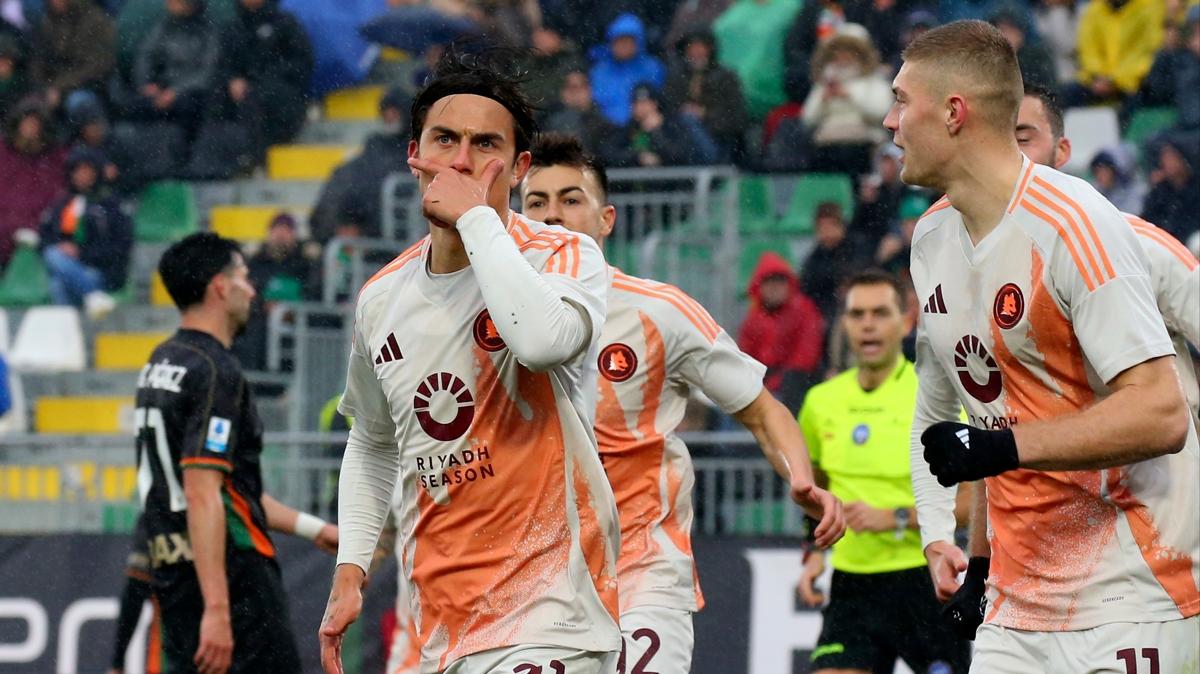 Dybala att, Roma kazand