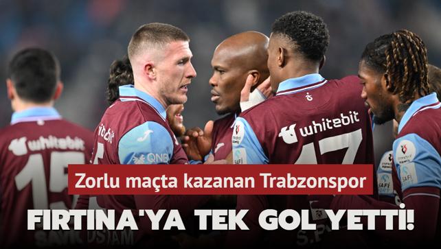 MA SONUCU: Trabzonspor 1-0 Eypspor