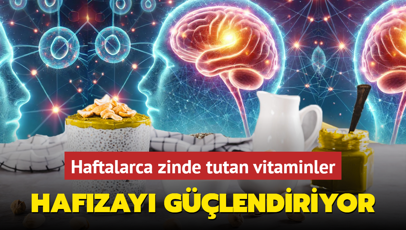 Hem hafzay hem de kan glendiren vitaminler! Haftalarca zinde kalabilirsiniz