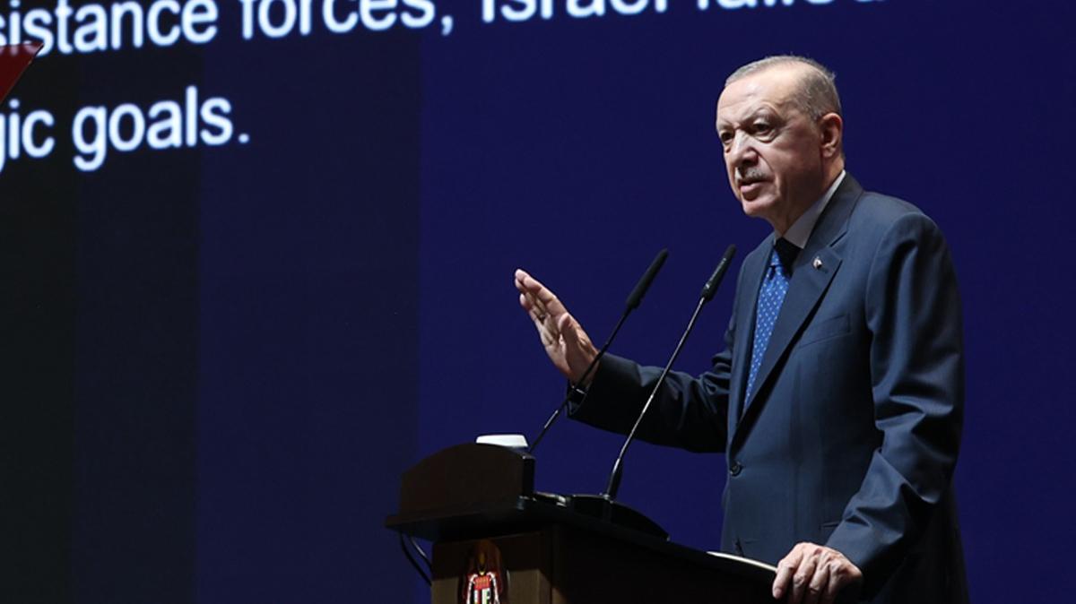 Bakan Erdoan'dan Trump'n Gazze aklamalarna tepki: 2. Nekbe'ye gleri yetmez
