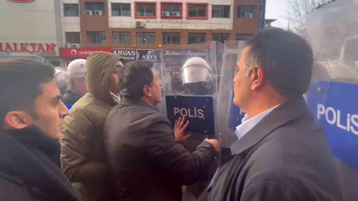 DEM Partili Dindar polis kalkann krd! zinsiz yryte gerginlik...