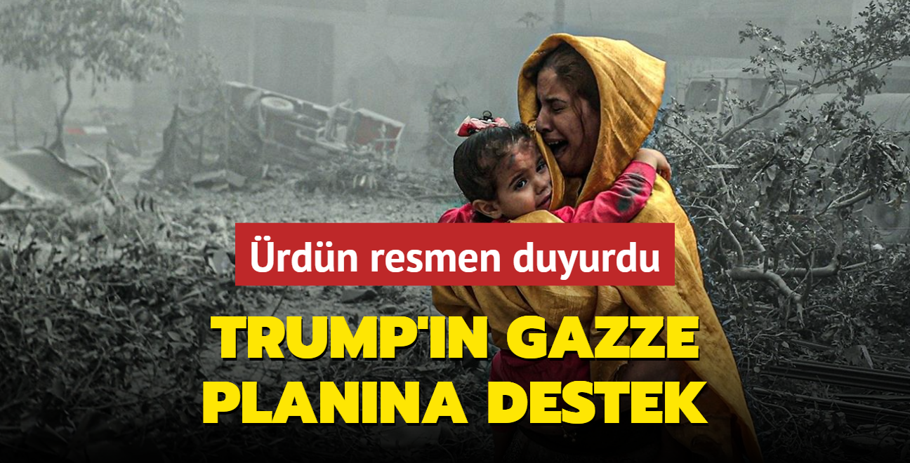 rdn resmen duyurdu: Trump'n plann destekleme karar aldlar