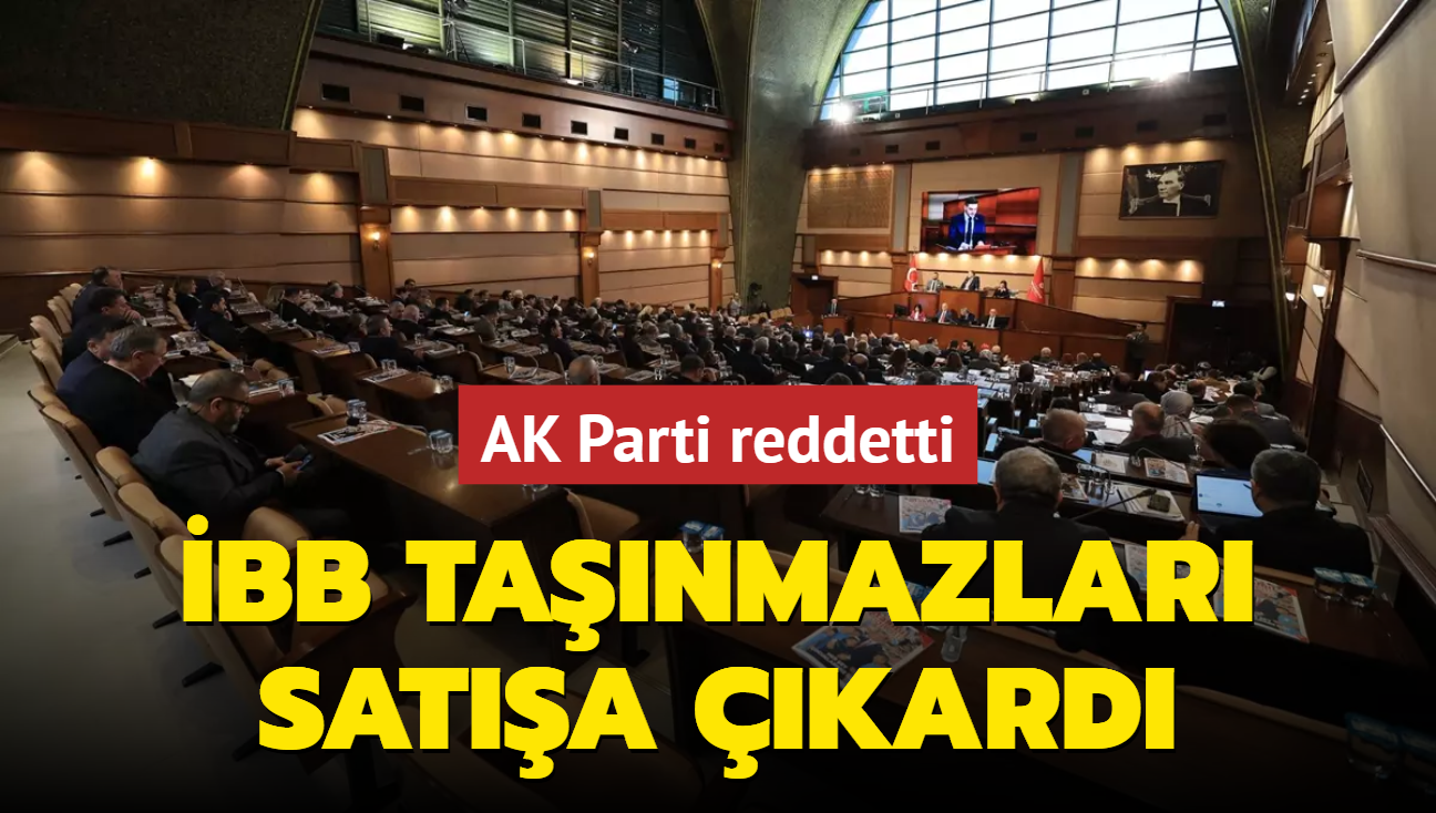 BB tanmazlar sata kard; AK Parti reddetti