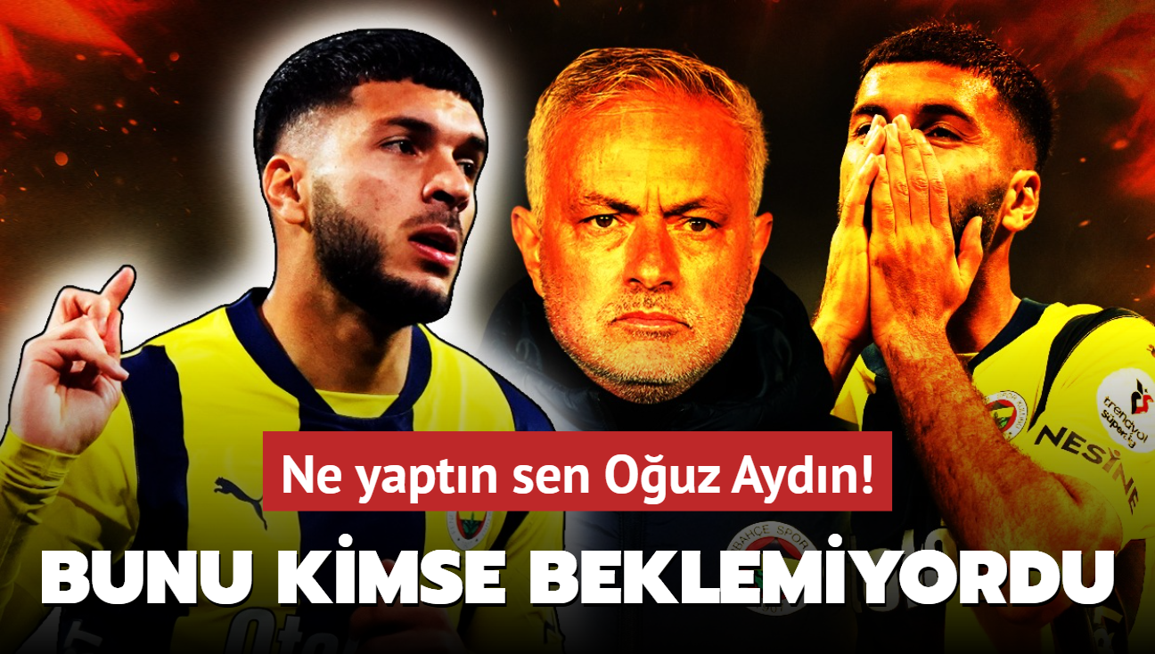 Ne yaptn sen Ouz Aydn! Herkes ters ke: Bunu kimse beklemiyordu