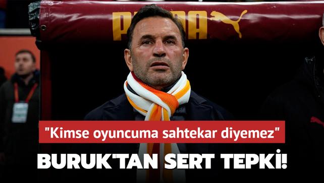 Okan Buruk'tan sert tepki! "Kimse oyuncuma sahtekar diyemez"