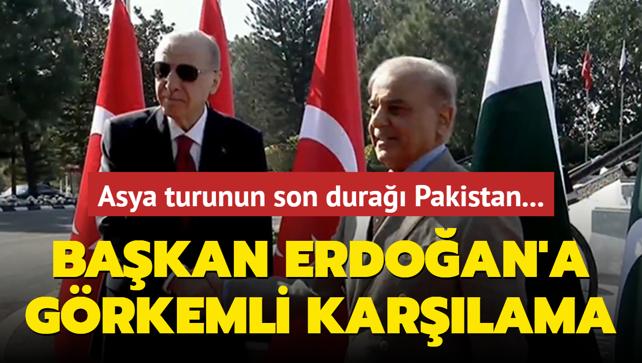 Asya turunun son dura Pakistan... Bakan Erdoan'a grkemli karlama