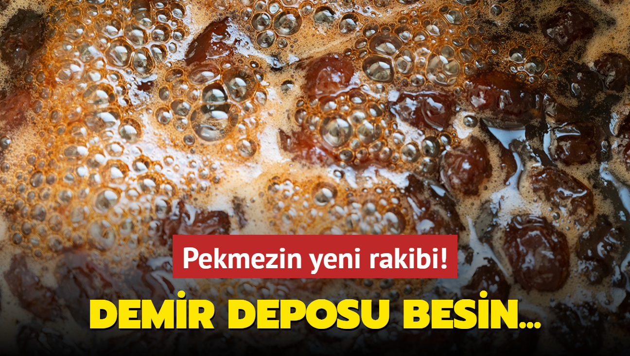 Pekmezin yeni rakibi: Demir deposu! 1 kak yiyen 10 yl fazladan yayor